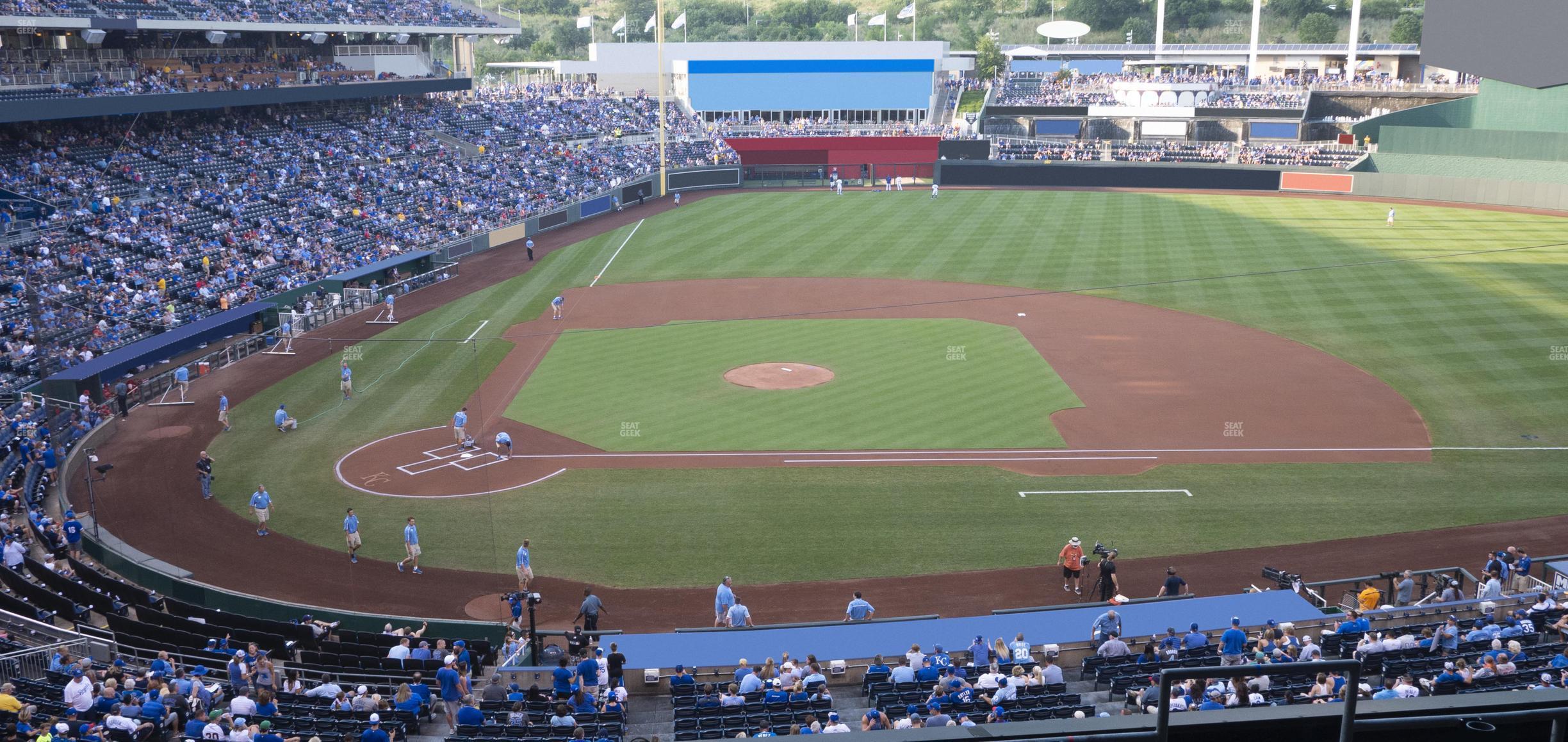 Seating view for Kauffman Stadium Section 314