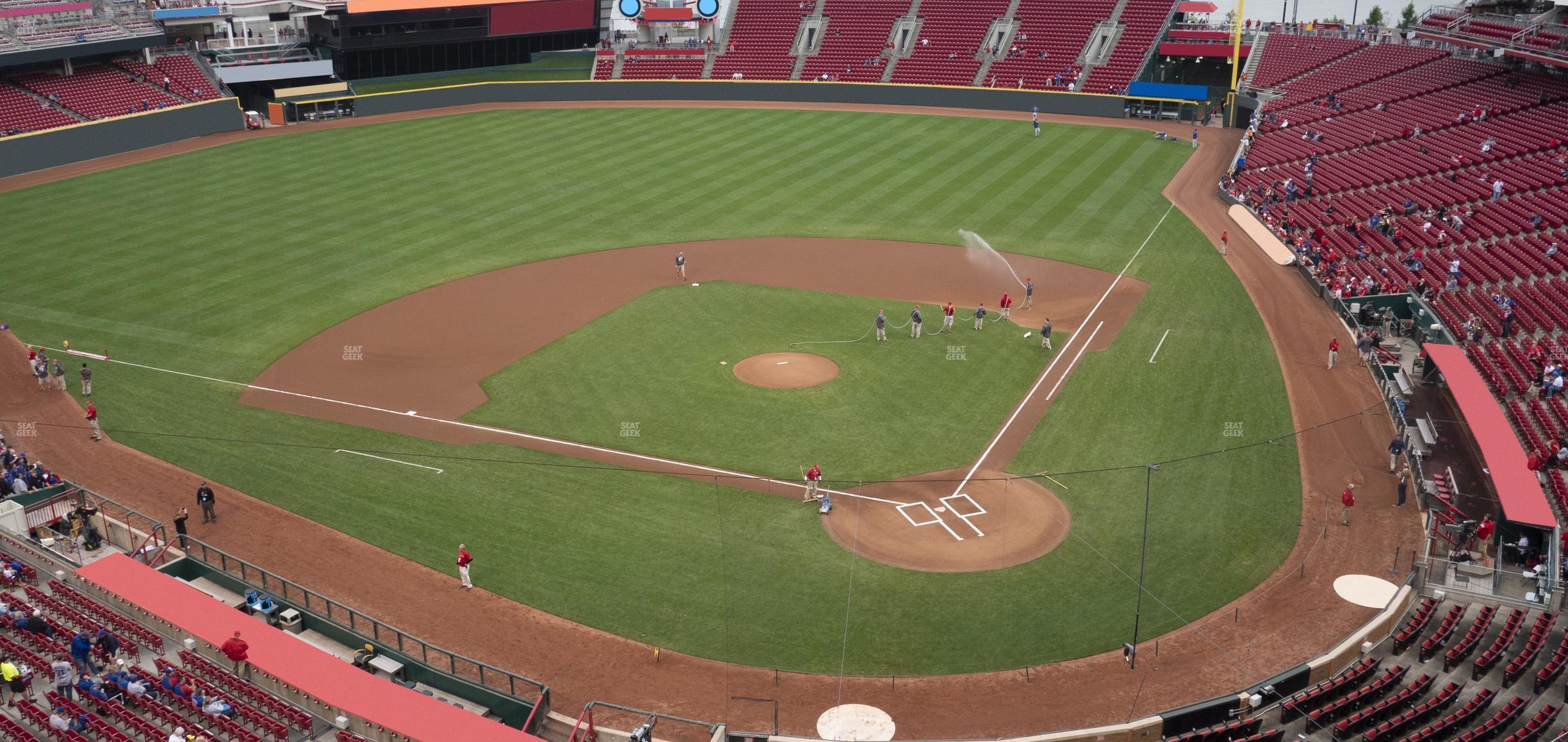 Seating view for Great American Ball Park Section 421