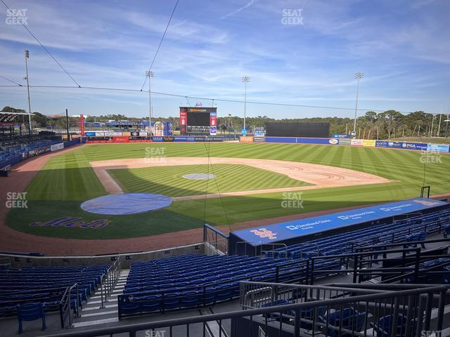 Seating view for Clover Park Section 108