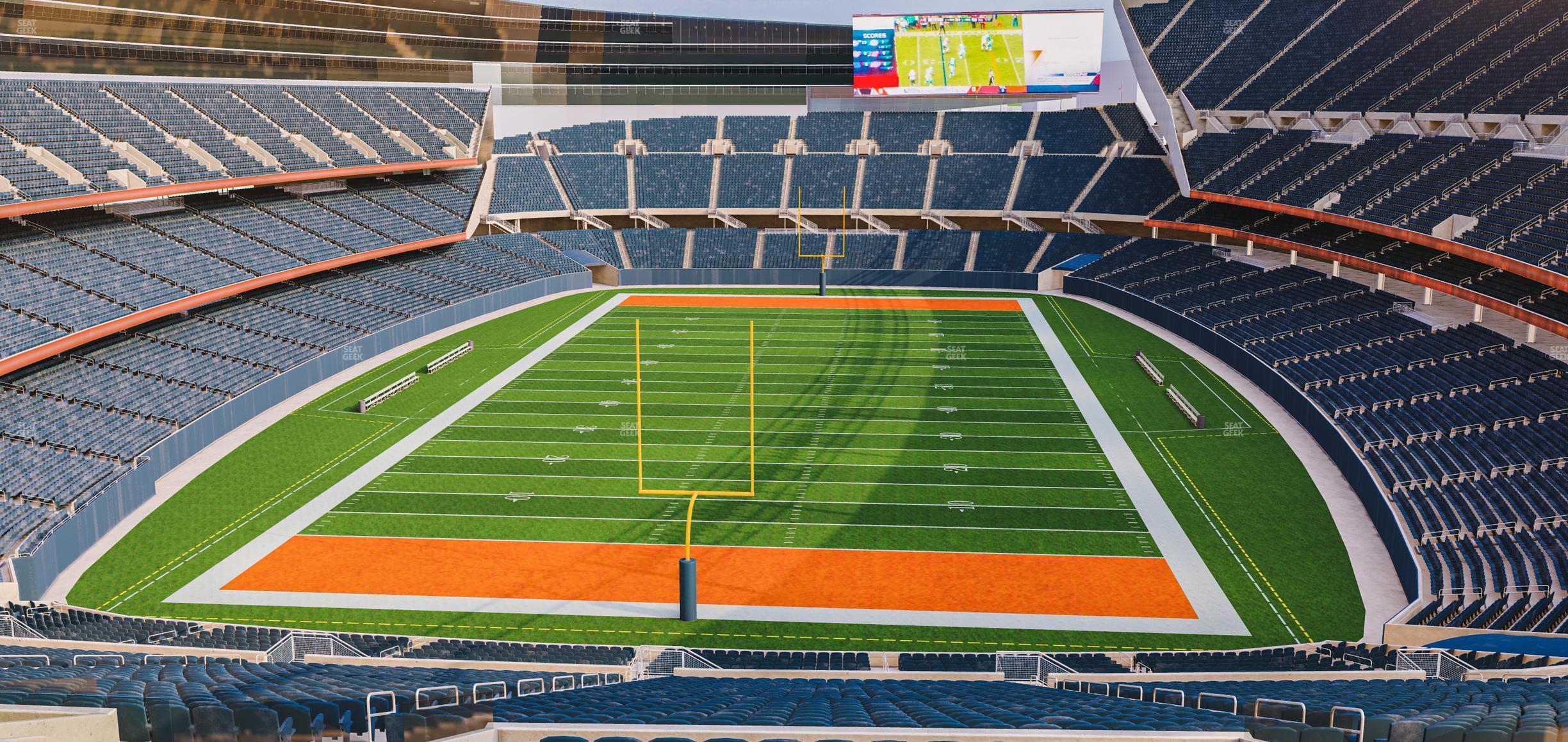 Seating view for Soldier Field Section 351