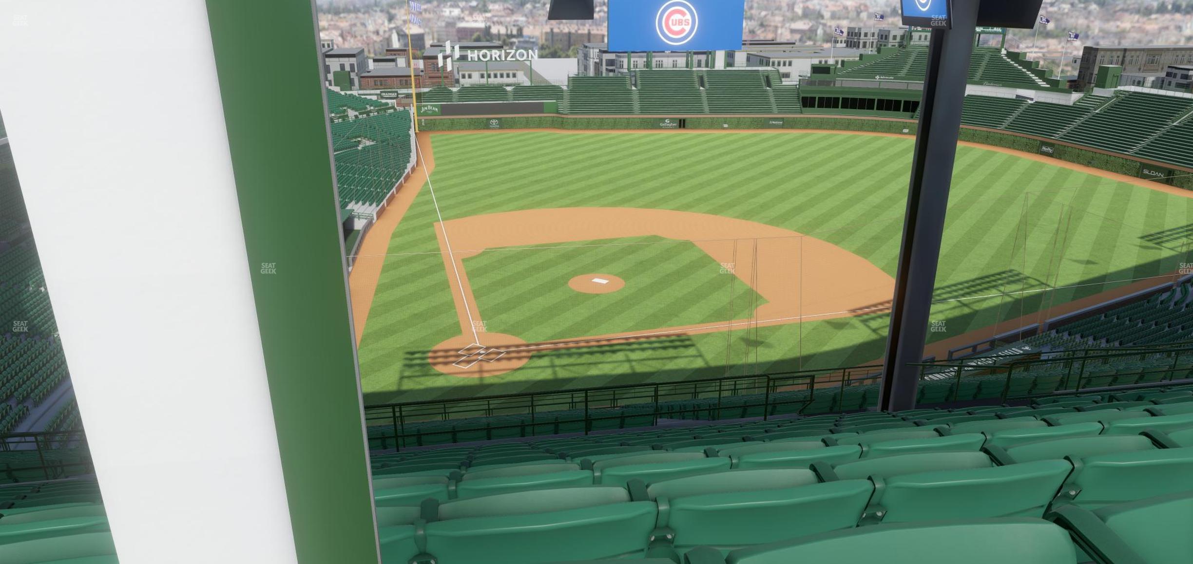 Seating view for Wrigley Field Section 421 Right