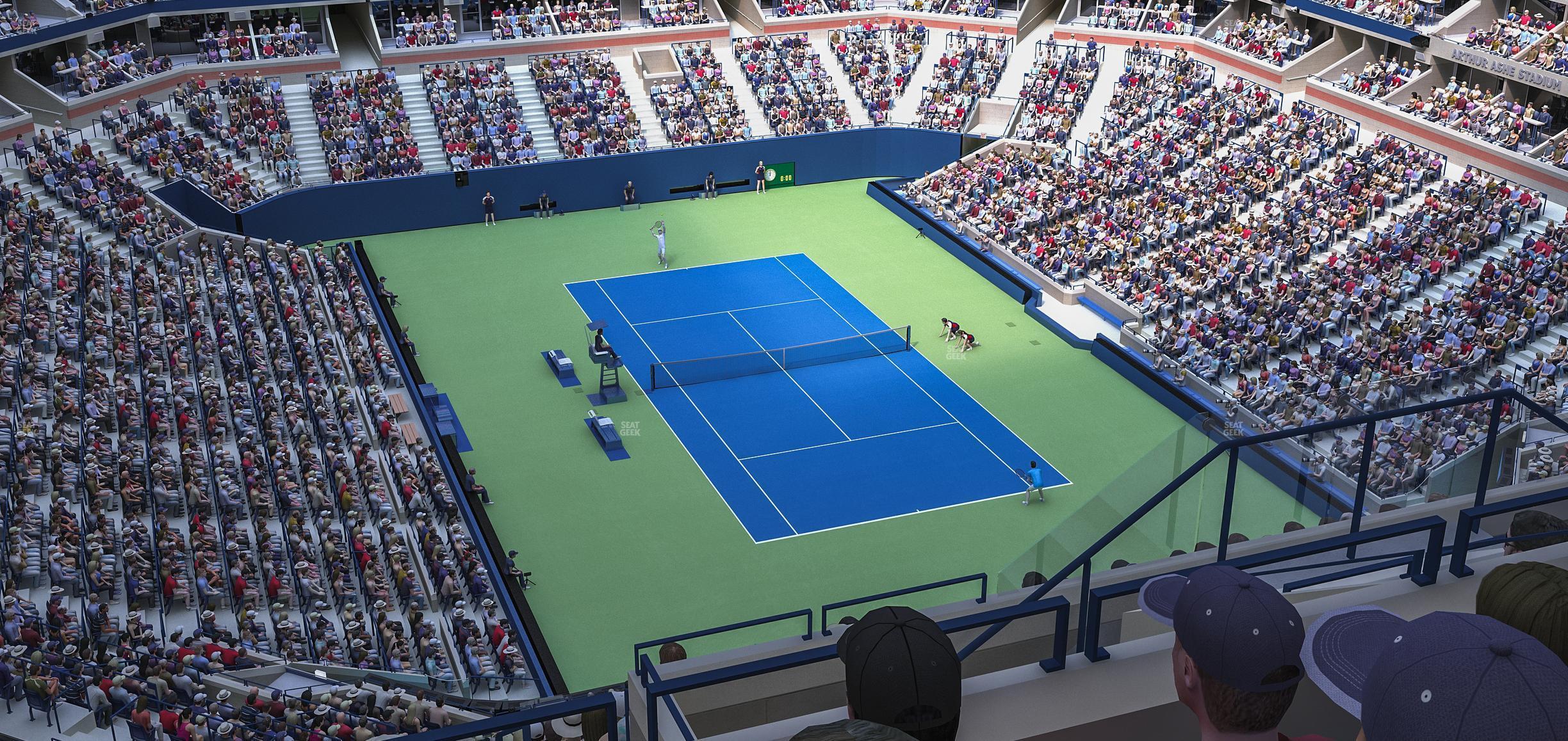 Seating view for Arthur Ashe Stadium Section 339