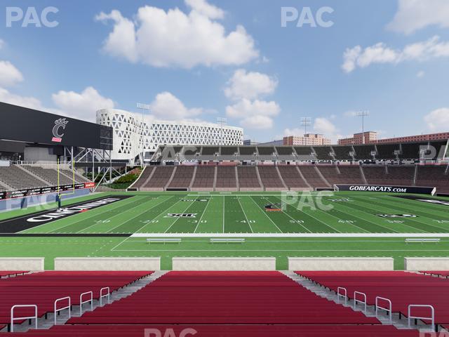 Seating view for Nippert Stadium Section 123