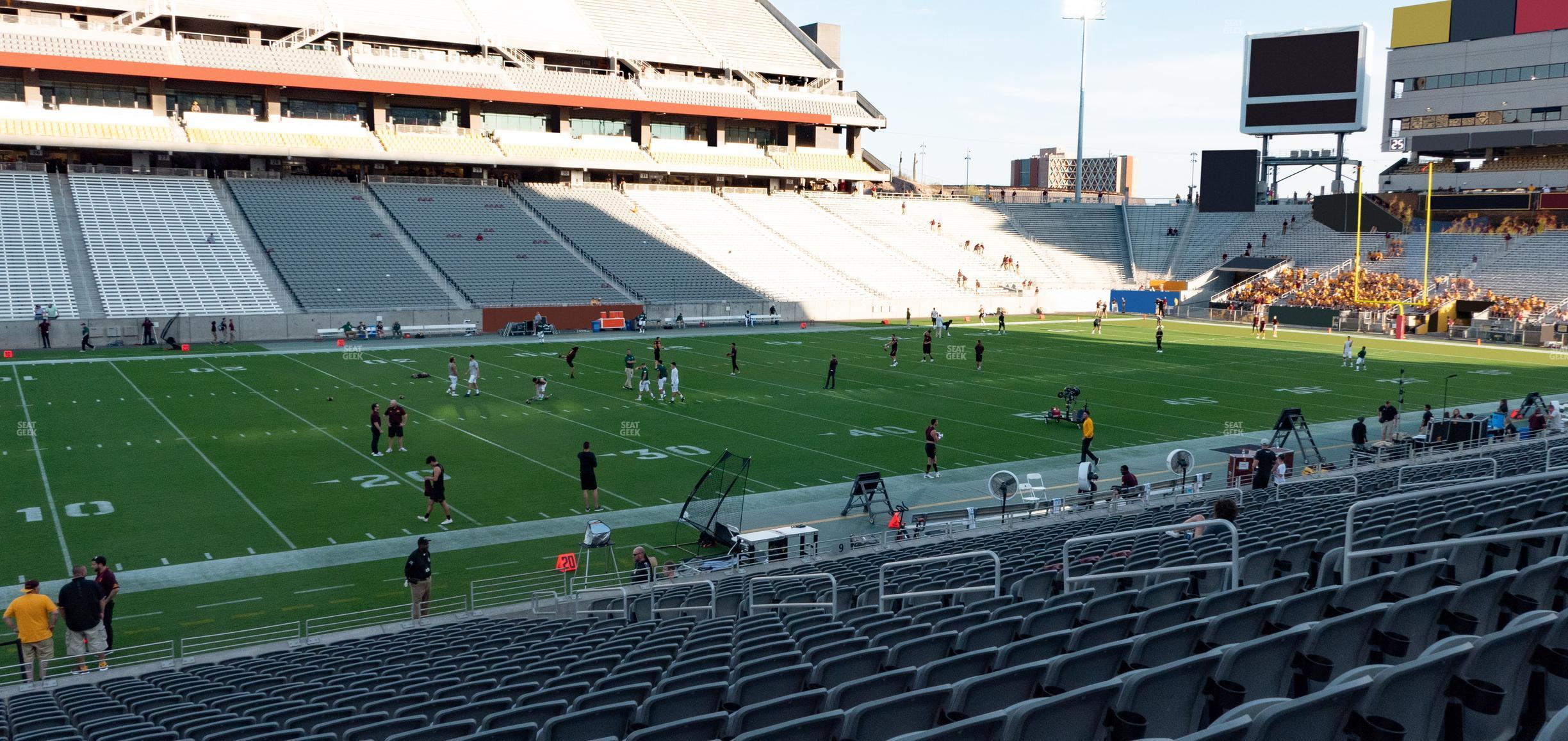 Seating view for Mountain America Stadium Section 10