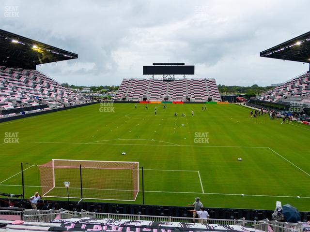 Seating view for Chase Stadium Section 108