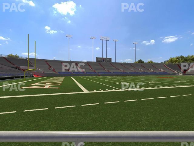 Seating view for War Memorial Stadium (Little Rock) Section 30