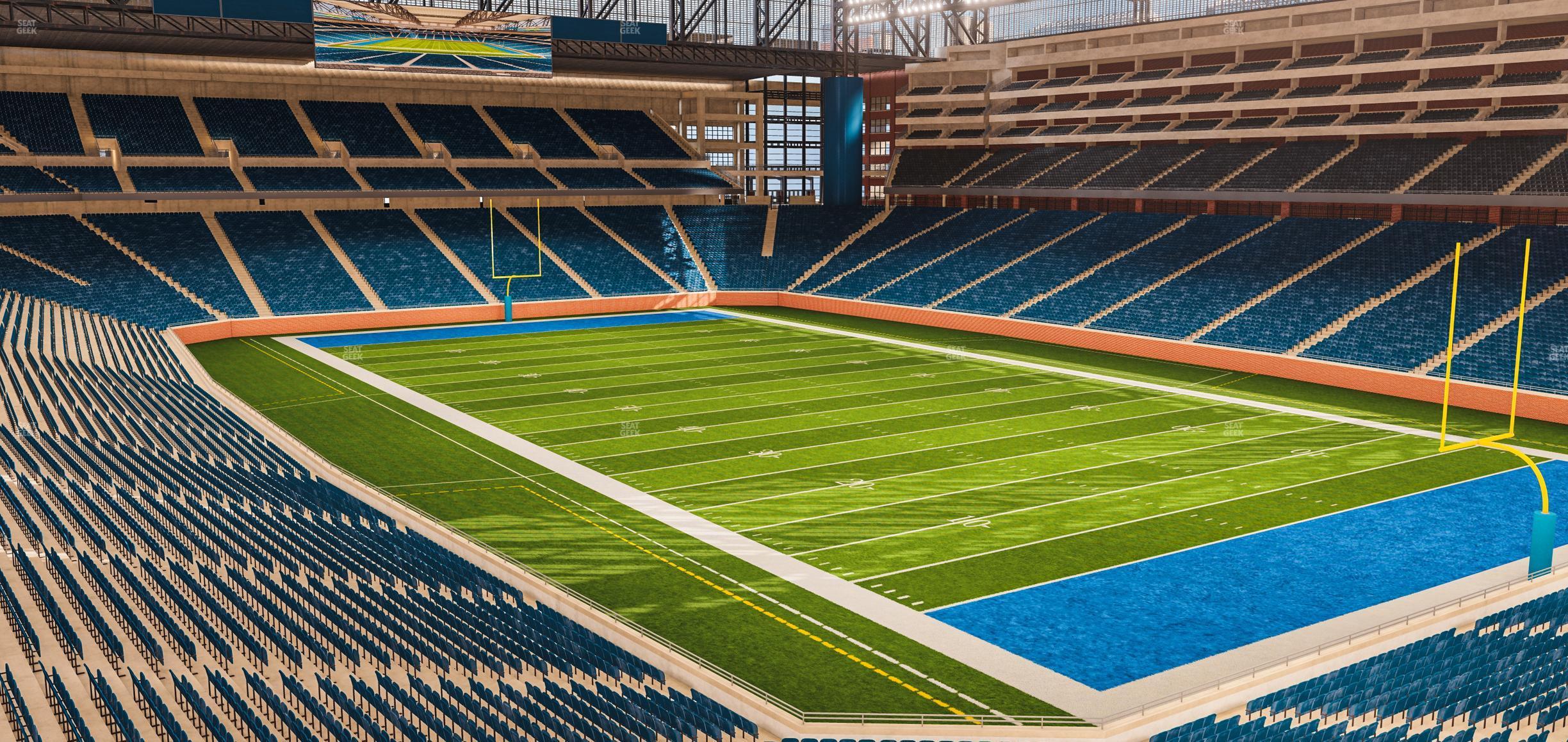 Seating view for Ford Field Section 238