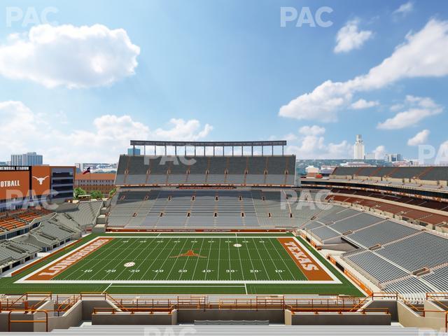 Seating view for Darrell K Royal - Texas Memorial Stadium Section 127