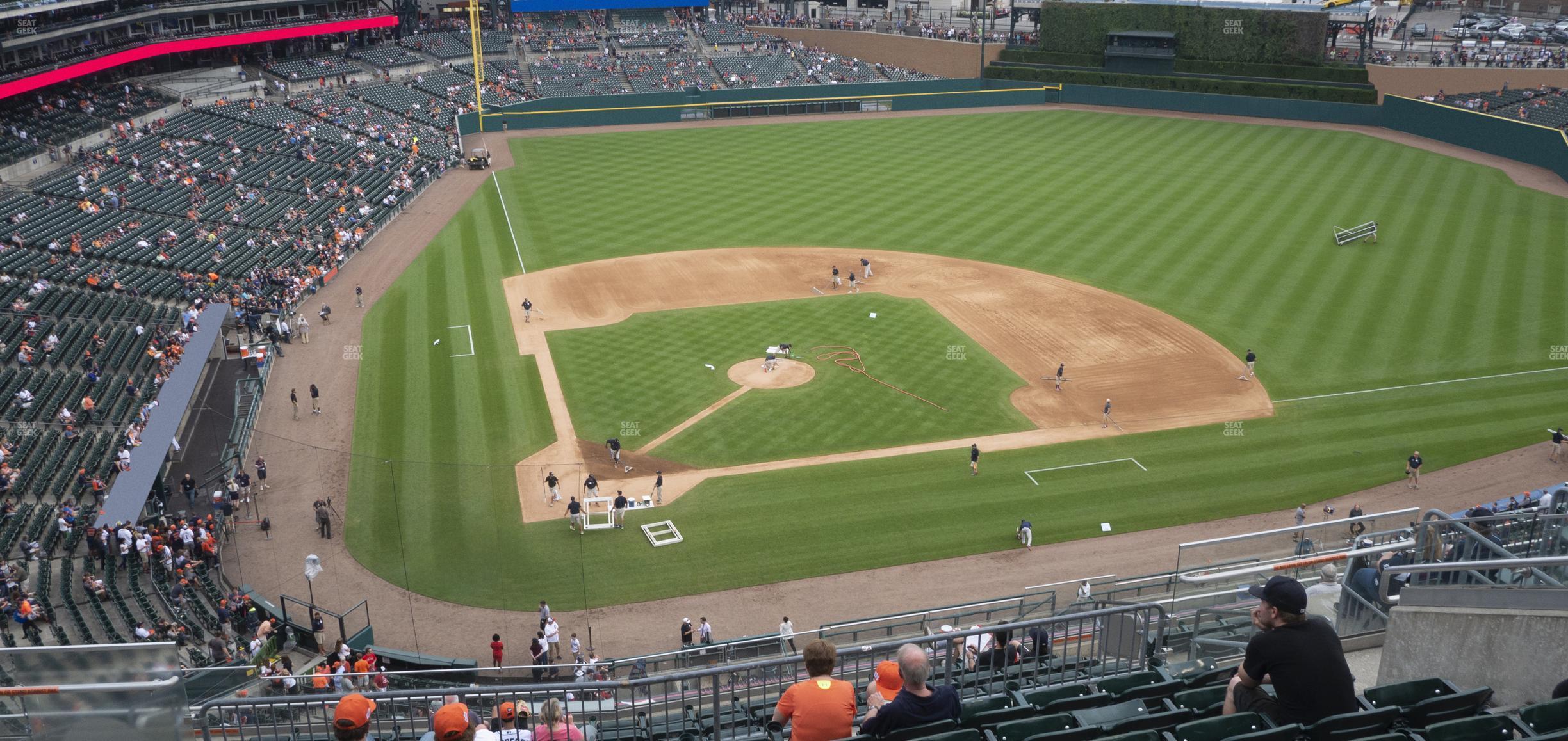 Seating view for Comerica Park Section 324