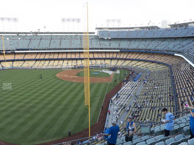 Seating view for Dodger Stadium Section 59 Rs