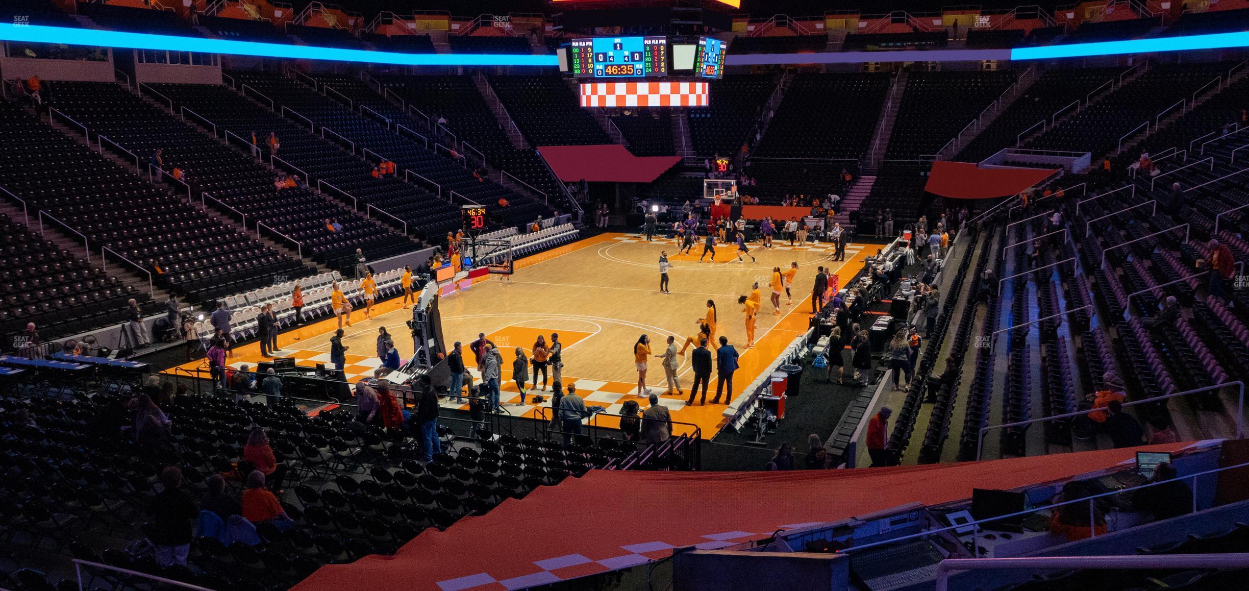 Seating view for Thompson-Boling Arena at Food City Center Section 111