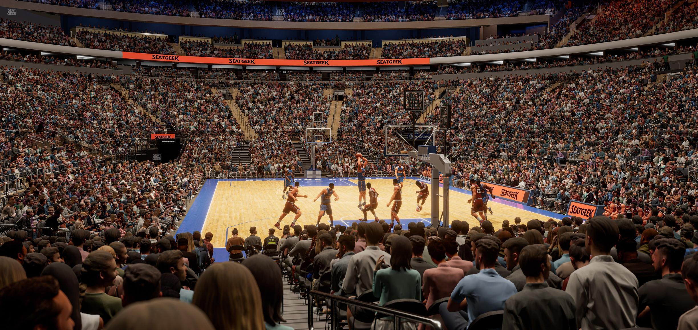 Seating view for Madison Square Garden Section 1