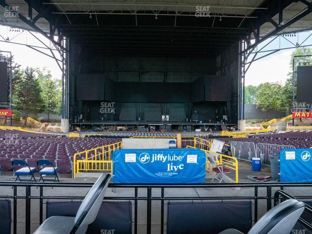 Seating view for Jiffy Lube Live Section Vip Box 203