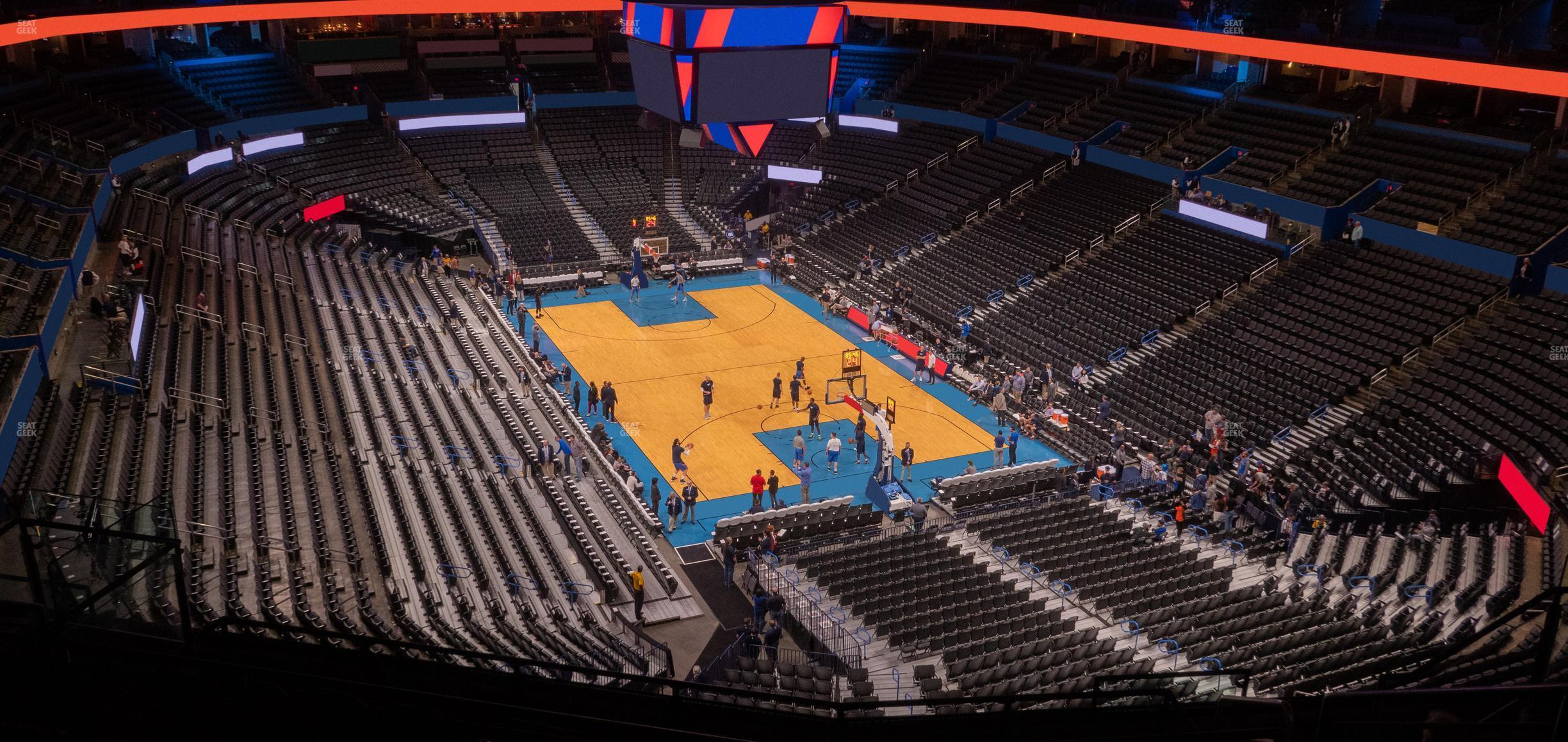 Seating view for Paycom Center Section 303