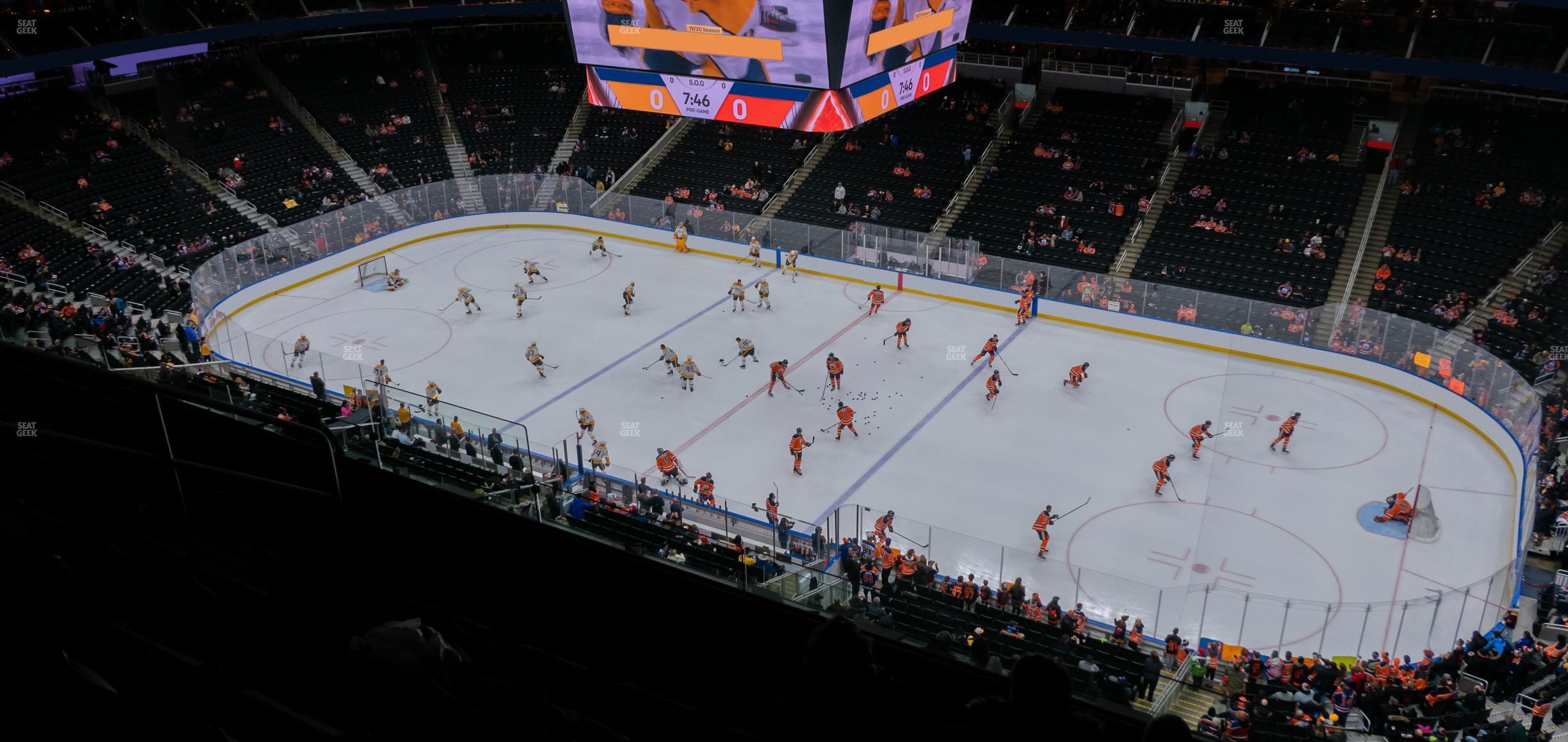 Seating view for Rogers Place Section 234