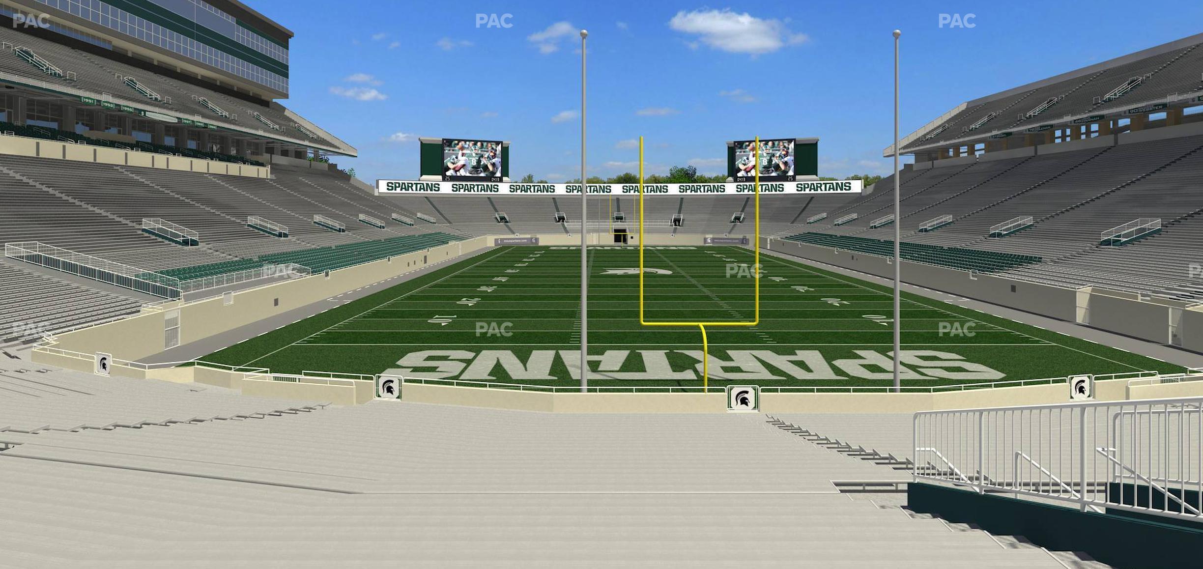 Seating view for Spartan Stadium (Michigan) Section 16