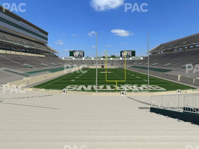 Seating view for Spartan Stadium (Michigan) Section 16