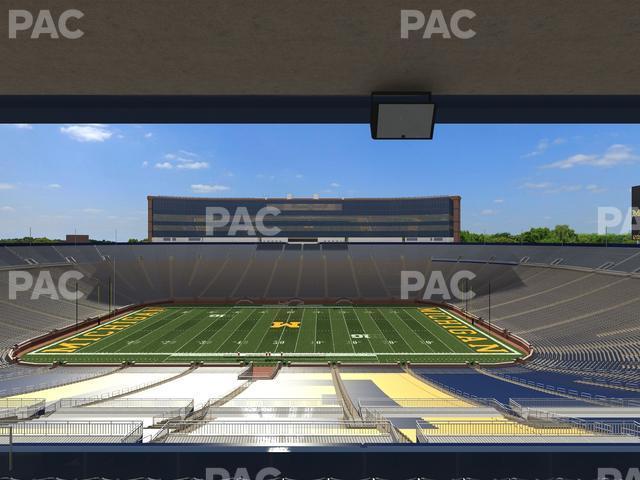 Seating view for Michigan Stadium Section 310