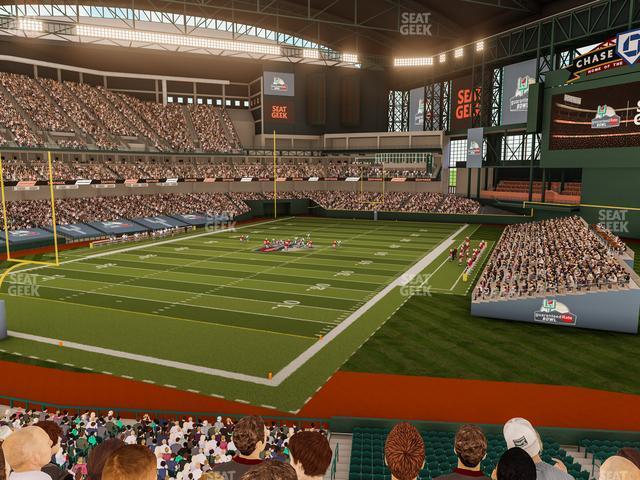 Seating view for Chase Field Section 204