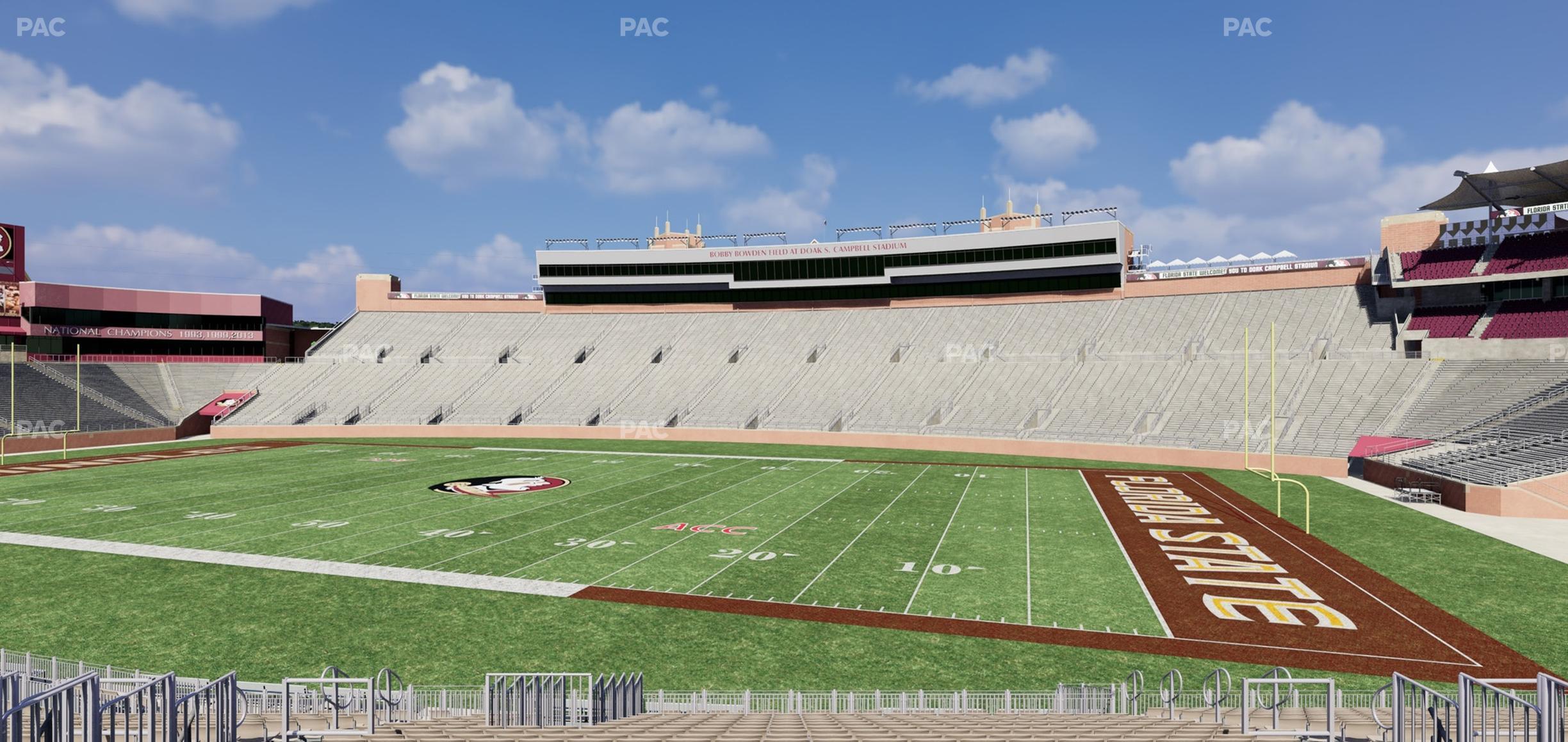 Seating view for Doak Campbell Stadium Section 30