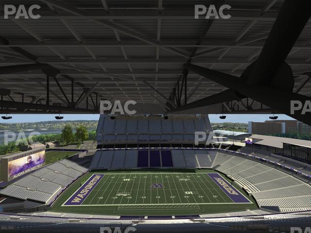 Seating view for Husky Stadium Section 329