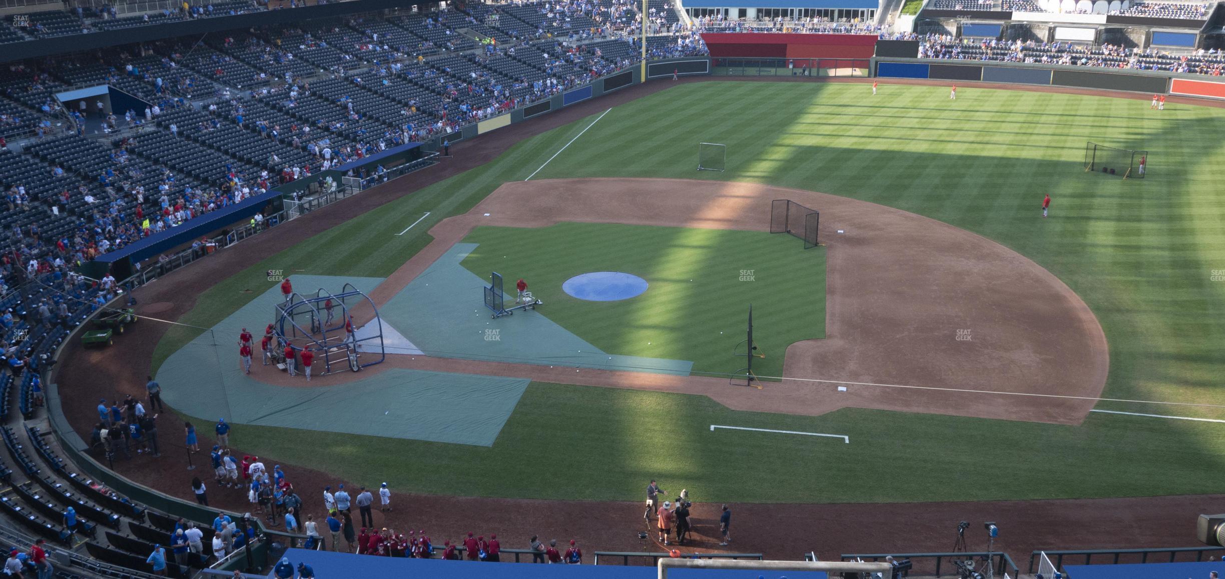 Seating view for Kauffman Stadium Section 429 R