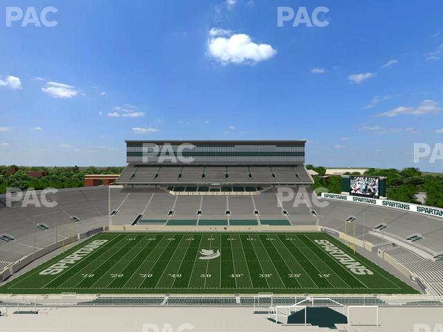 Seating view for Spartan Stadium (Michigan) Section 108