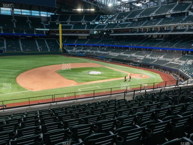 Seating view for Globe Life Field Section 107