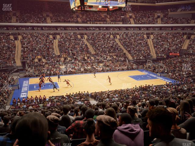 Seating view for Madison Square Garden Section 106