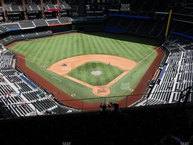 Seating view for Globe Life Field Section 313