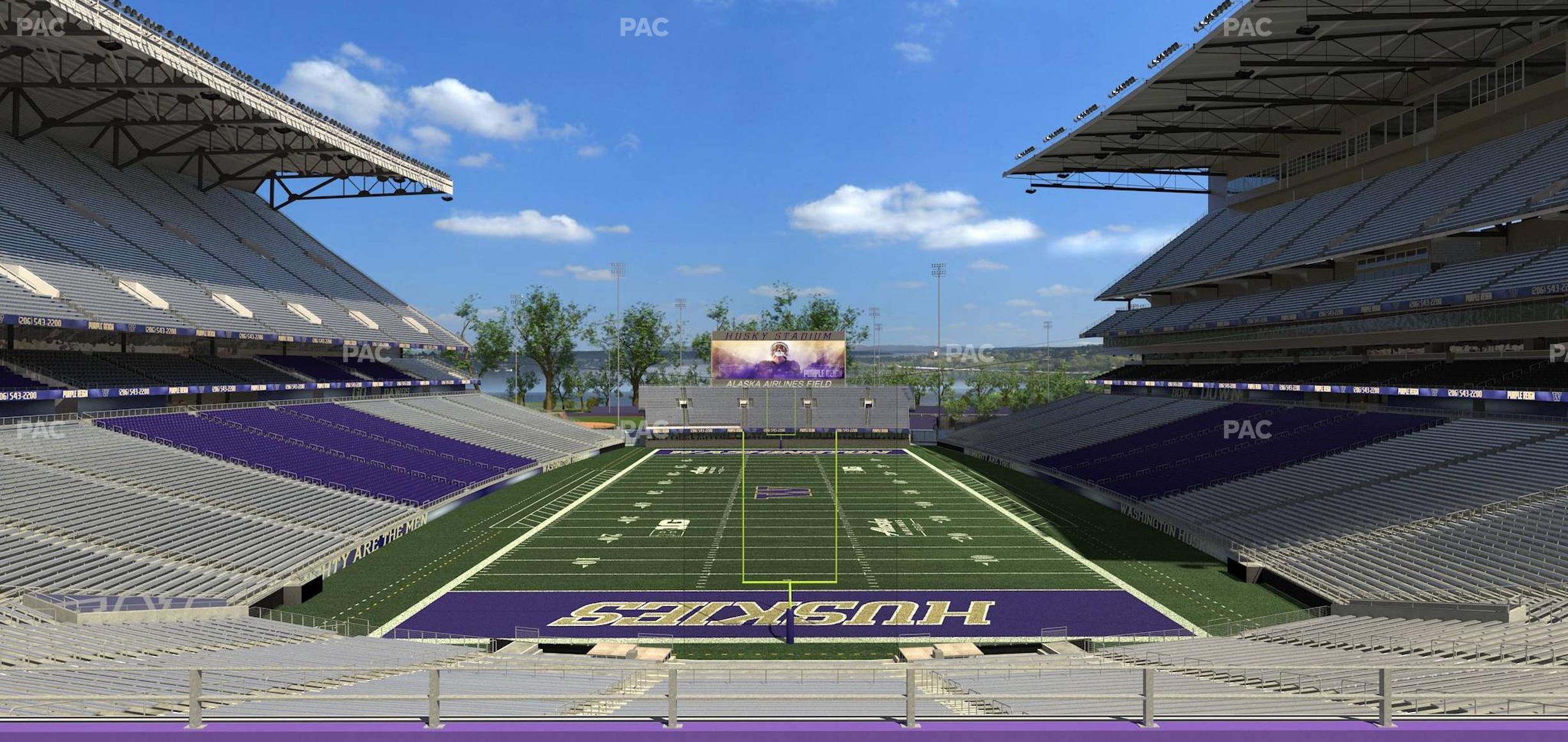 Seating view for Husky Stadium Section 218