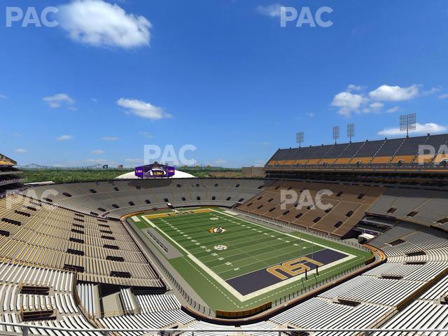 Seating view for Tiger Stadium Section Club 566