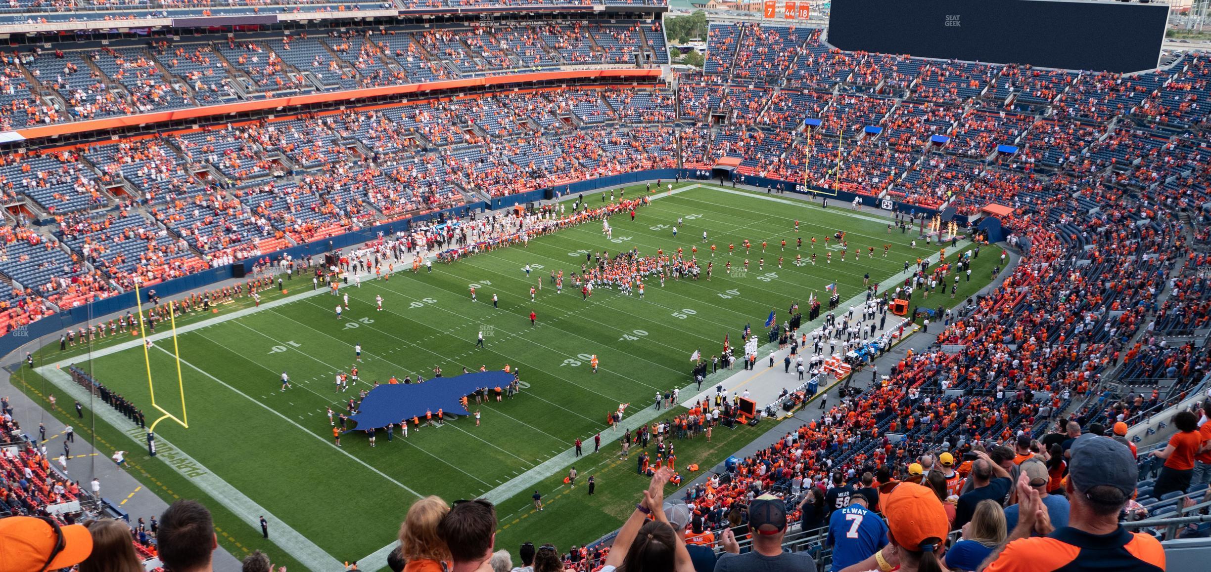 Seating view for Empower Field at Mile High Section 515