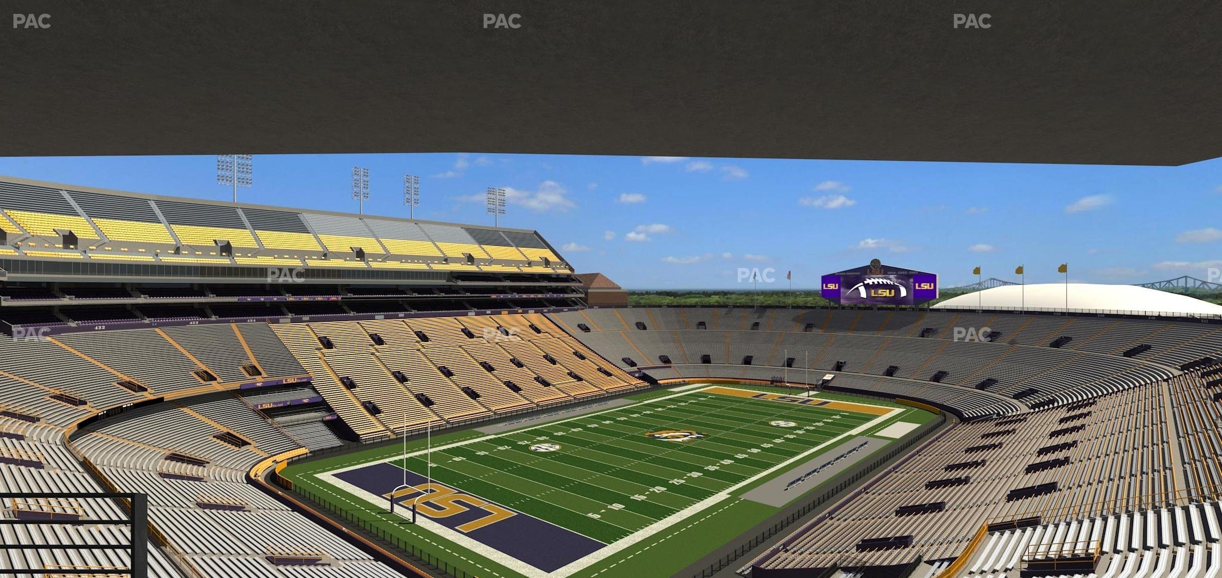 Seating view for Tiger Stadium Section Suite 237