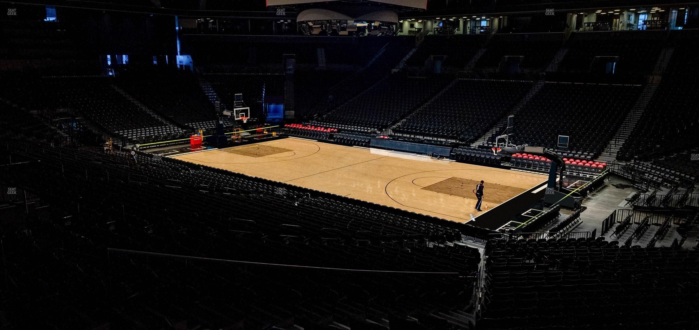 Seating view for Barclays Center Section 121