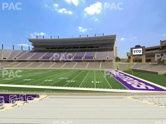 Seating view for Amon G Carter Stadium Section 102