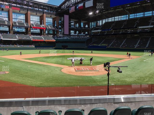 Seating view for Globe Life Field Section 12