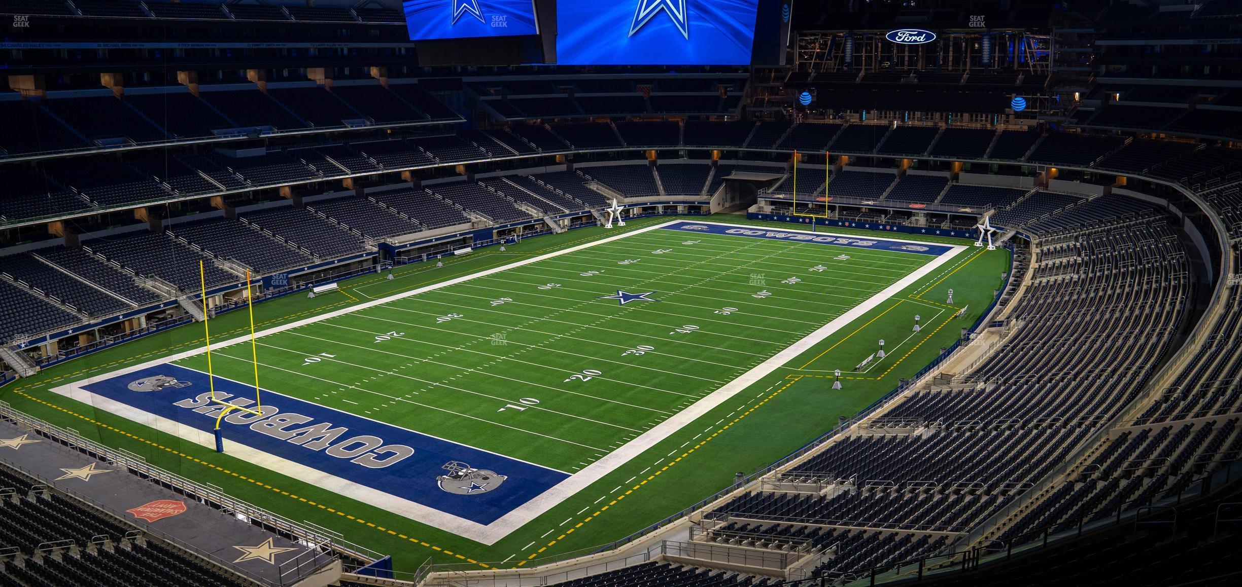 Seating view for AT&T Stadium Section Silver Suite 462