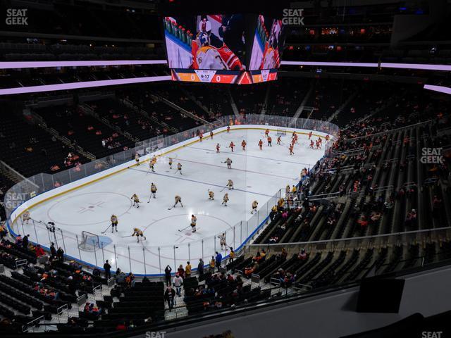 Seating view for Rogers Place Section Loge 13