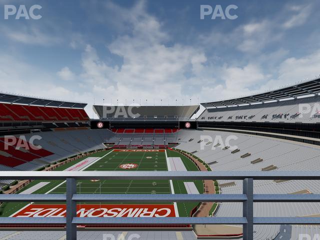 Seating view for Bryant Denny Stadium Section Ss 6