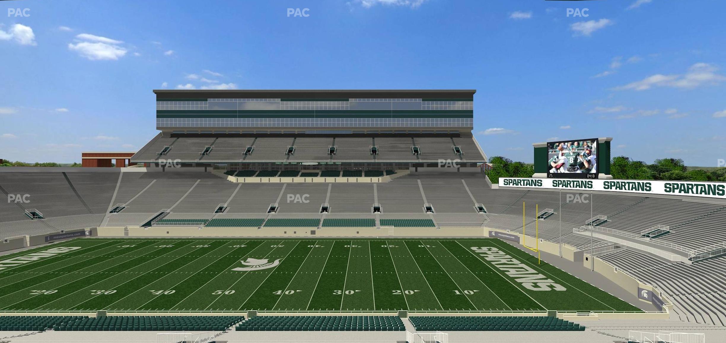 Seating view for Spartan Stadium (Michigan) Section 7