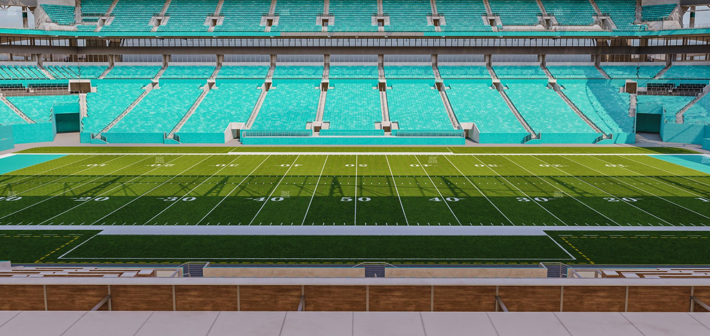 Seating view for Hard Rock Stadium Section 246