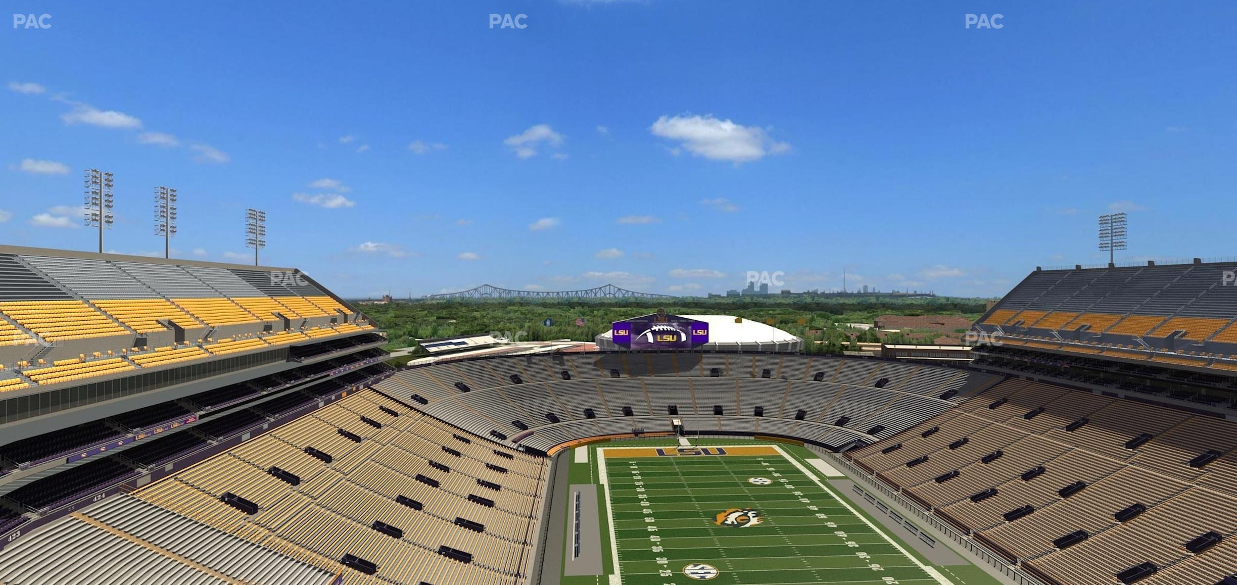 Seating view for Tiger Stadium Section 656