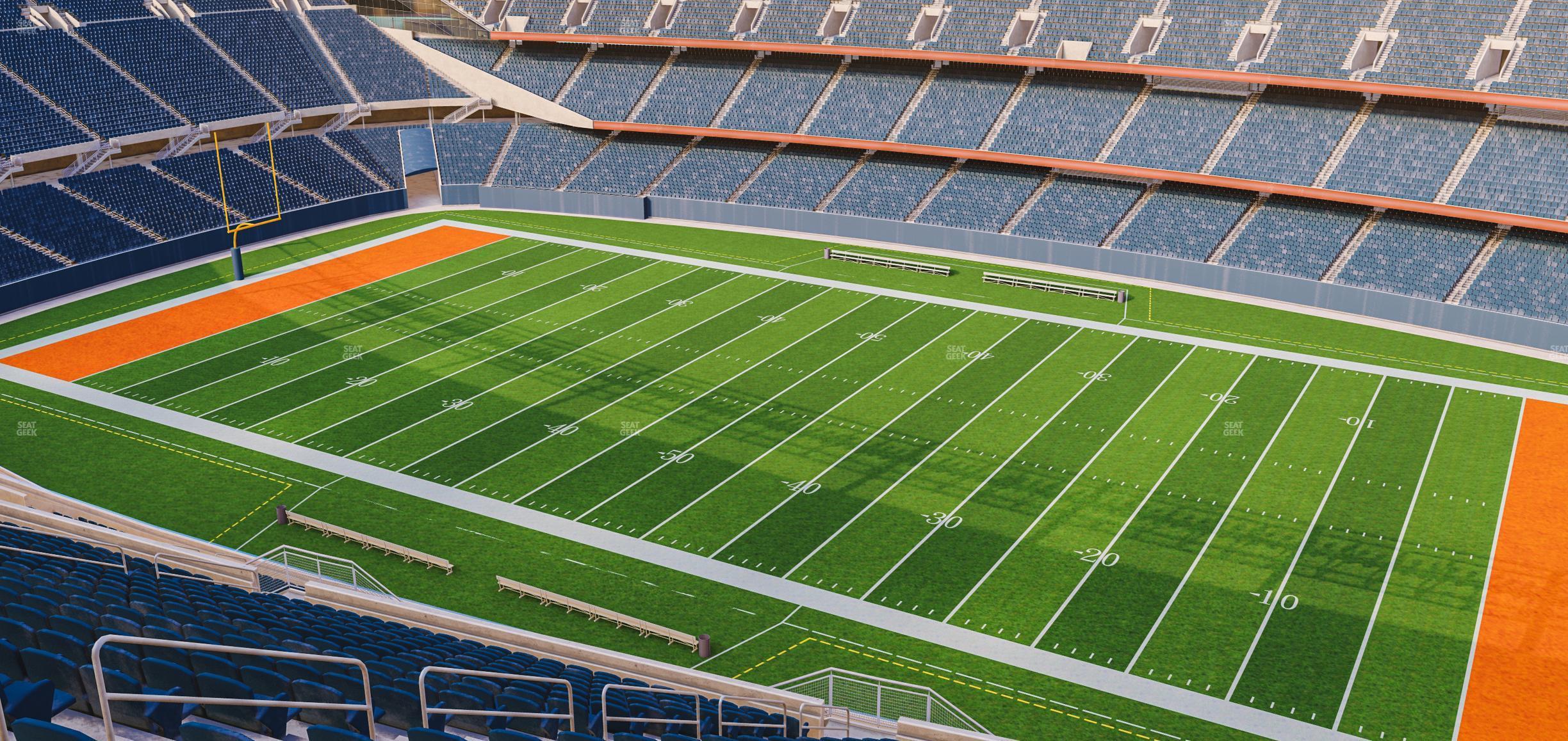 Seating view for Soldier Field Section 433