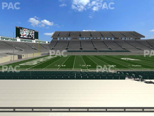 Seating view for Spartan Stadium (Michigan) Section 25