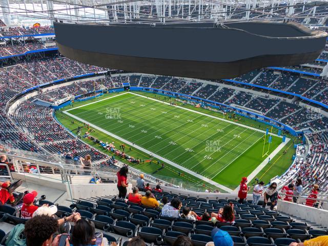 Seating view for SoFi Stadium Section 547