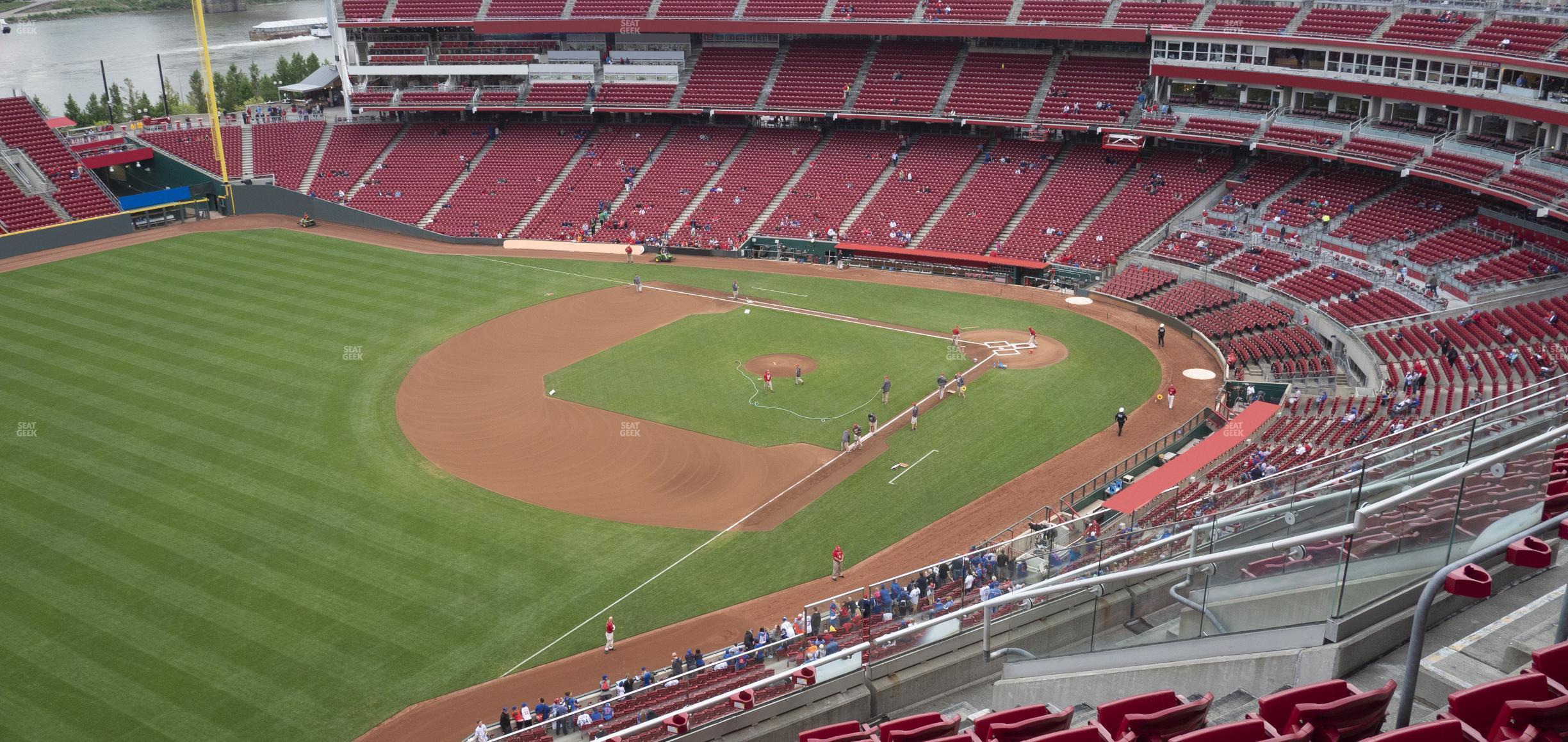 Seating view for Great American Ball Park Section 512