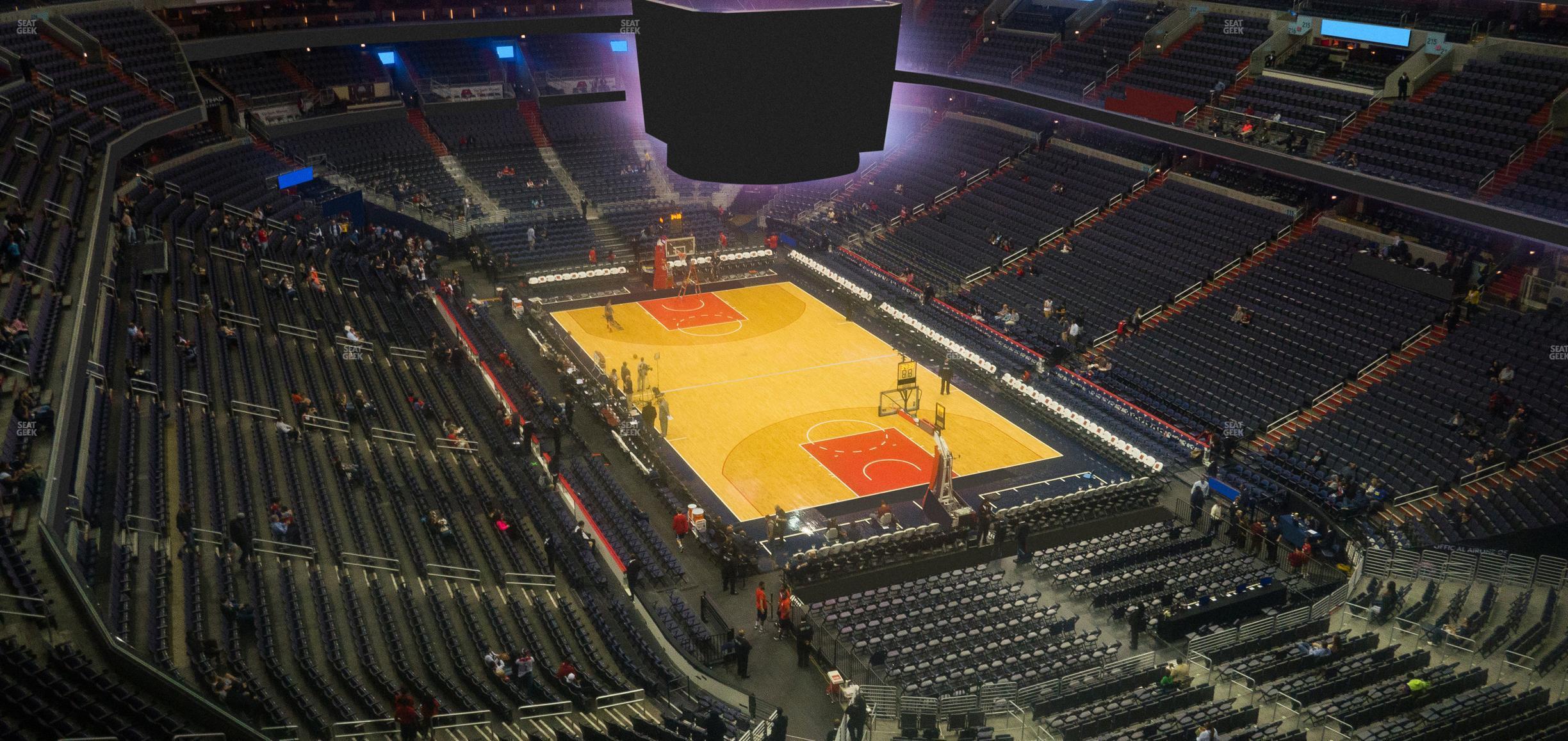 Seating view for Capital One Arena Section 406