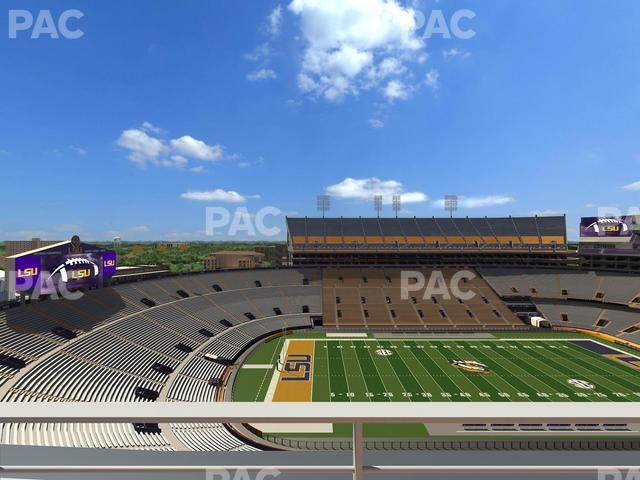 Seating view for Tiger Stadium Section 519