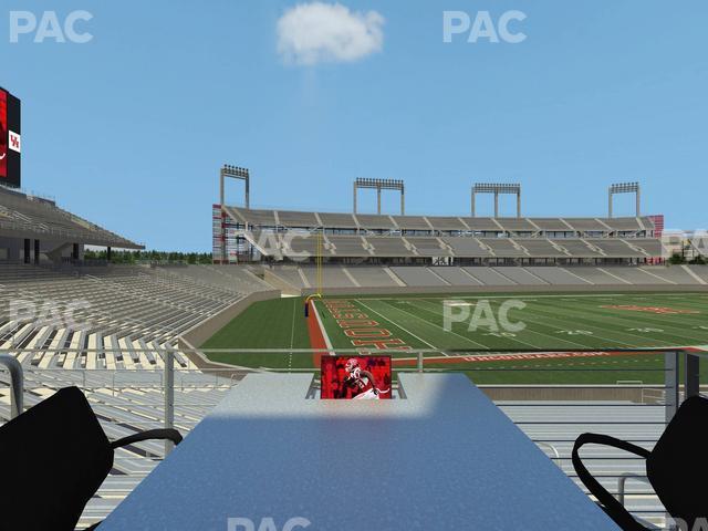 Seating view for TDECU Stadium Section Loge Box 25